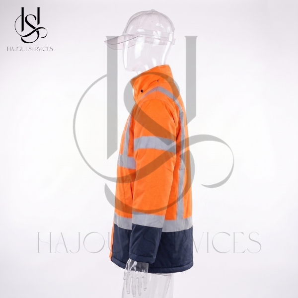 Ensemble Parka d'Hiver & Gilet Haute Visibilité Pro